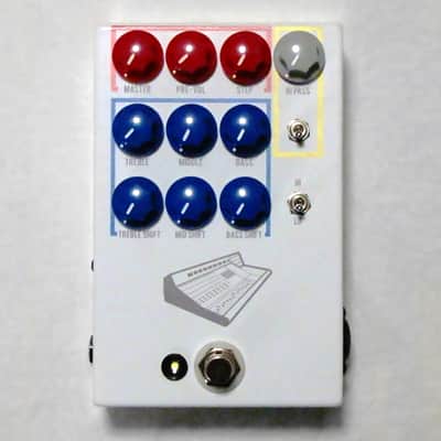 Used JHS Colour Box V2 Console Style Preamp Effects Pedal