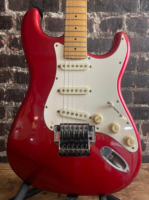 1980’s MIJ Fender Stratocaster w/ Kahler Spyder-Candy Apple Red (USED) image 1