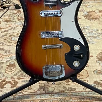 (Teisco) Del Ray E-110 1960 Sunburst image 1