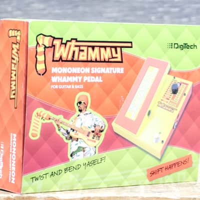 DigiTech MonoNeon Whammy Artist Signature 3 Octaves Pitch Shifting Effect Pedal image 8