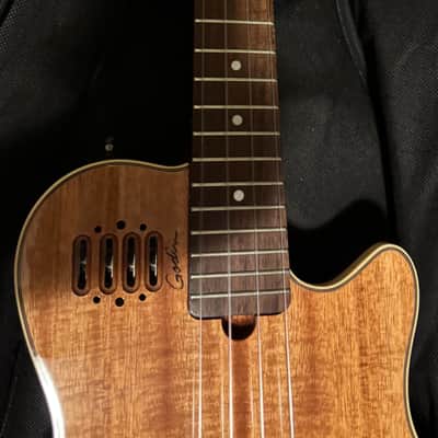 Godin MultiUke Koa HG with Electronics 2010s - High Gloss image 4