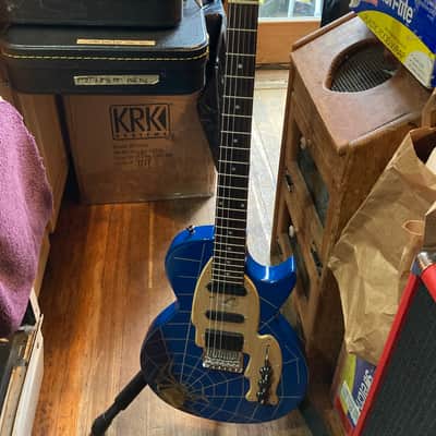 Antoniosai Telecaster 2012 - Blue with mother of pearl inlay image 4