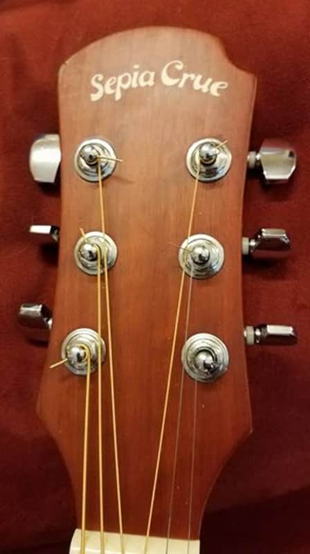 Sepia Crue EA-240-BS Acoustic Electric Guitar With Cutaway | Reverb