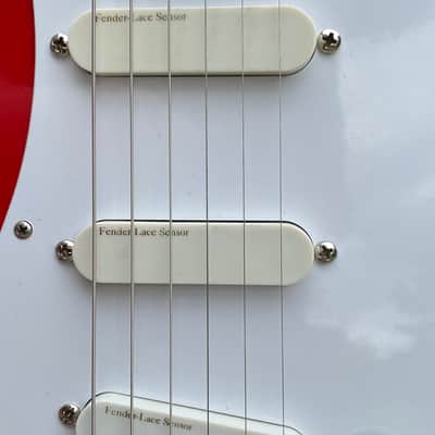 Fender Fender Stratocaster with Orig early 90's Eric Clapton Model Electronic 2000 - Red image 8