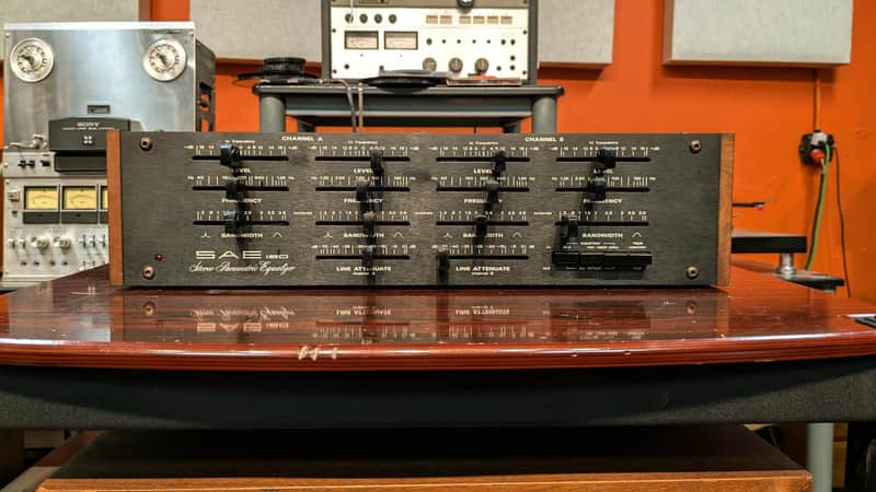 SAE 180 Stereo Parametric Equalizer Pro Serviced