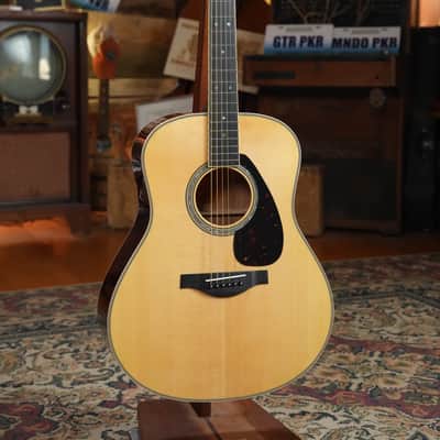 Yamaha LL16M ARE Engelmann/Mahogany Original Jumbo Acoustic Guitar w/ SRT Zero Impact Pickup #0645 image 5