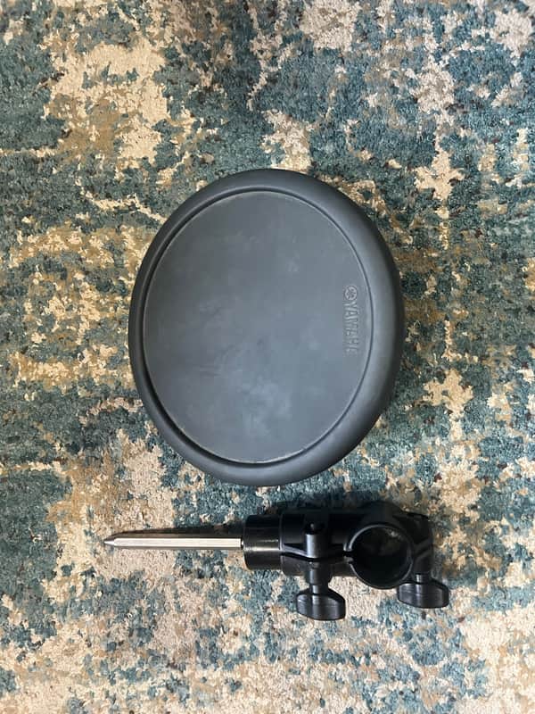 Yamaha TP65 Single-Zone 8.5" Electronic Drum Pad with mount image 1