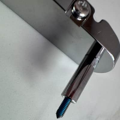 Chrome Plated Brass Fender Jazzmaster / Jaguar Offset Bridge image 3