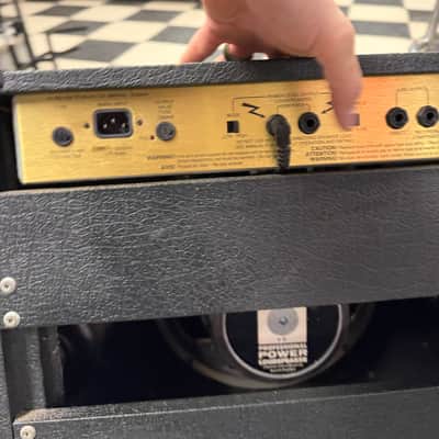 Marshall JCM 900 Model 2501 Hi Gain Master Volume MkIII 1x12 Combo 1990s - Black image 9