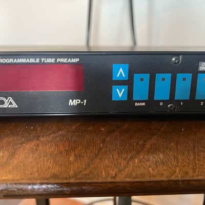 A/DA MP-1 Guitar Preamp Rare Rev G version with 2.01 firmware and battery mod. looks new, Works great! image 6