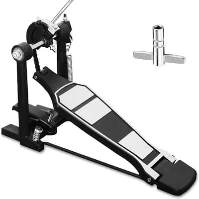 Single Bass Drum Pedal, Kick Drum Pedal for Drum Set Instrument, Single-Chain Drum Foot Pedal for Beginner & Pro Drummers image 2