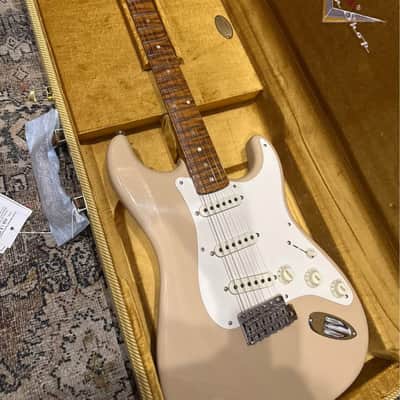 Fender Custom Shop Limited Edition Roasted Pine Stratocaster Closet Classic Desert Sand - AAAA Flamed Neck image 1