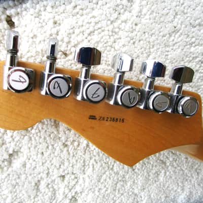 Fender Stratocaster Guitar, 2008, USA, Blizzard Pearl, Suhr & D. Allen Pu's, Great Guitar image 19