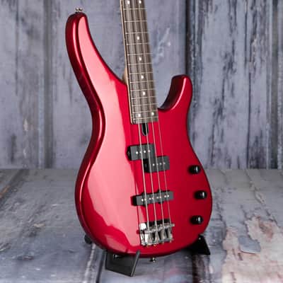 Yamaha TRBX174 Electric Bass, Metallic Red image 2