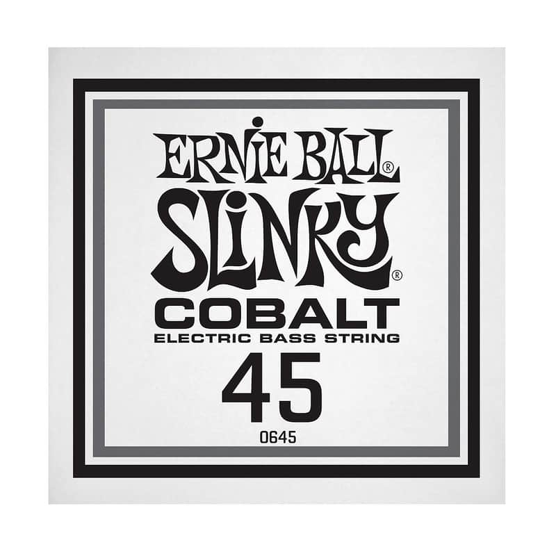 Ernie Ball P10645 .045 Cobalt Wound Electric Bass String (Single) image 1