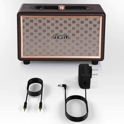 Vintage Bluetooth Speaker, Bass Enhanced Technology, Retro Look Portable Speaker image 5