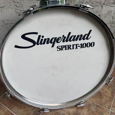 Vintage 1980s Slingerland Spirit-1000 Niles USA 22x14 Bass Drum image 8