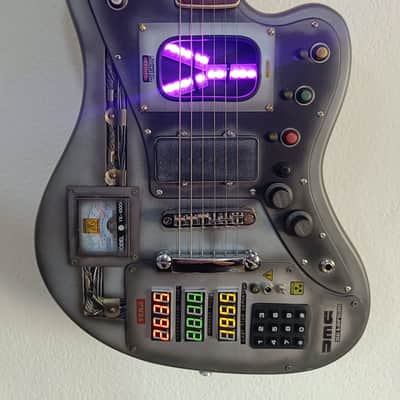 Fender Jaguar Custom Shop – Back To The Future Guitar – Delorean image 3