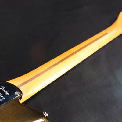 Fender American Ultra II Telecaster Ebony Fingerboard Texas Tea 168 image 5