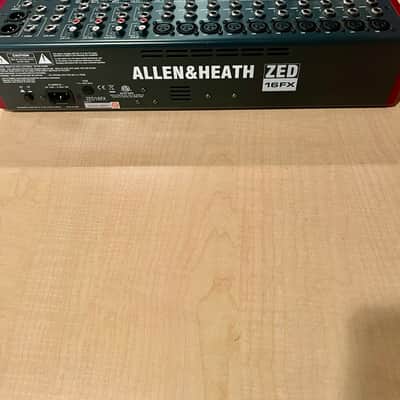 Allen & Heath ZED-16FX 16-Channel Mixer with Effects 2012 - Present - Black/Red image 4
