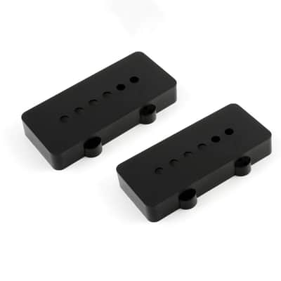 Jazzmaster Pickup Cover Set of 2 Black PC-6400-023