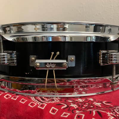 Ludwig No. 905 Jazz Combo 3x13" 6-Lug Piccolo Snare Drum with Keystone Badge 1960 - 1968 - Black image 7