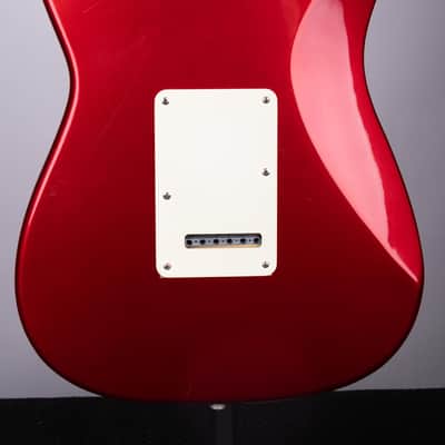Used 2004 Fender Fat Stratocaster - With EMG Pickups - Red image 2