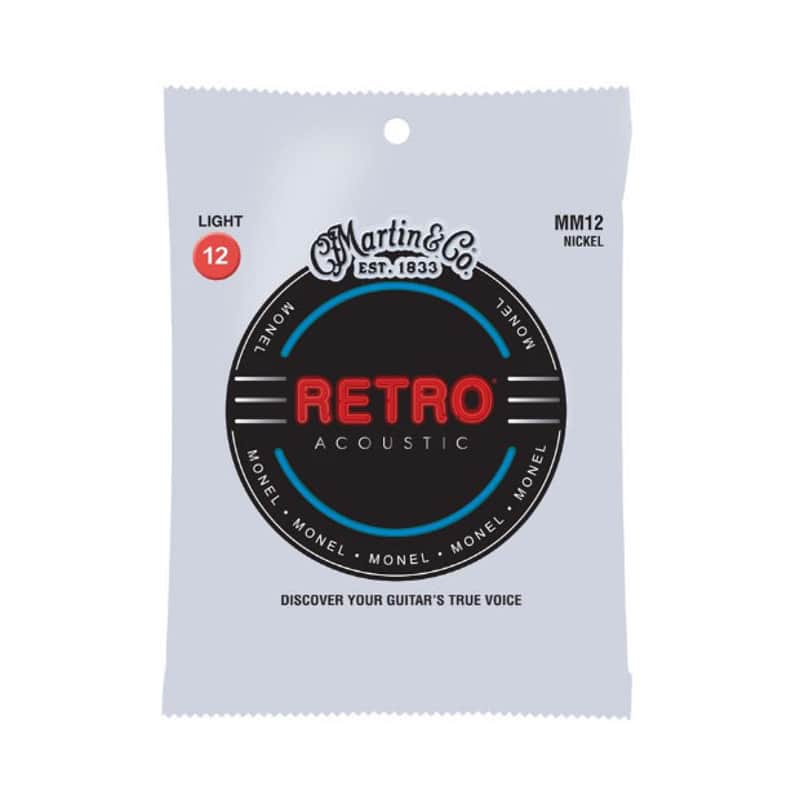 Martin MM12 Retro Light Acoustic Guitar Strings. 12-54 image 1