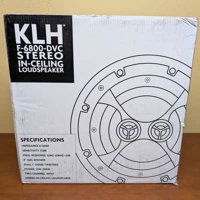 KLH Faraday F-6800-DVC 8" In-Ceiling Speaker — In Box (Each) image 1