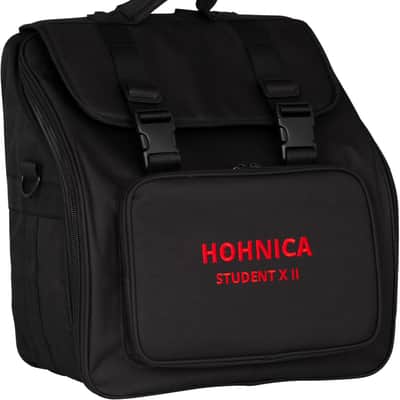 Hohnica Student II X 18-Bass Piano Accordion - Black (STUXII) image 8