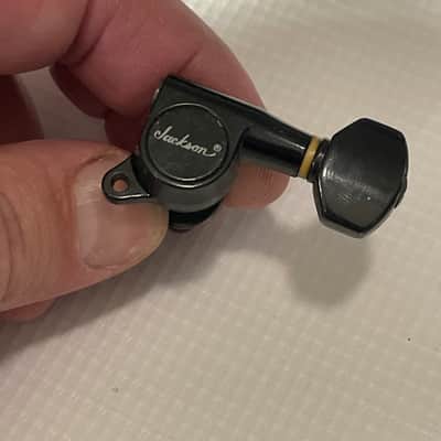 1980's Japan Charvel Jackson Deluxe Series R Logo Tuners Tuning Pegs 6 In Line image 8