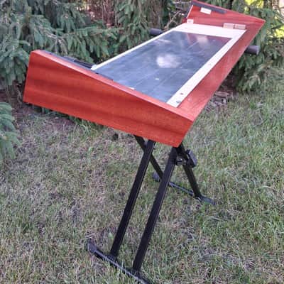 Korg PolySix Synthesizer Replacement Chassis / Body / Case - Exotic African Sapele Wood image 2