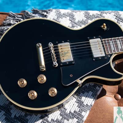 1987 Greco "Mint Collection" EGC68-50 '68 Les Paul Custom Reissue - "Screamin 1982" PAF Style PU's - Made in Japan - Pro Set Up w Perfect Frets/Action/Intonation! image 5