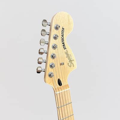 Fender Squier Affinity Series Stratocaster FMT HSS Electric Guitar - Black Burst image 6