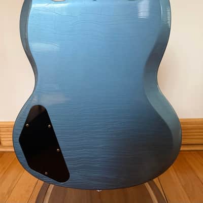 2021 Gibson Custom Shop Murphy Lab 64 SG, Pelham Blue, 6.75 Lbs image 5