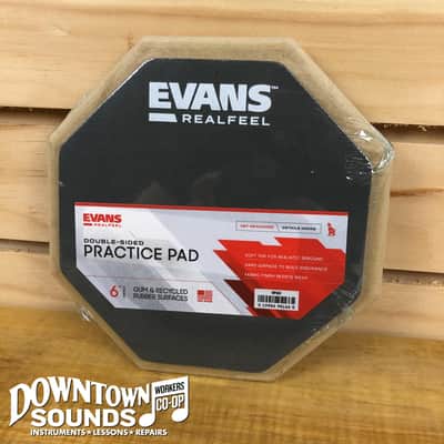 Evans Real Feel 6" 2-Sided Practice Pad image 1