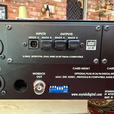 Mytek 8X96 DAC - 8 Ch DA converter with ADAT and AES - Mastering Grade image 8