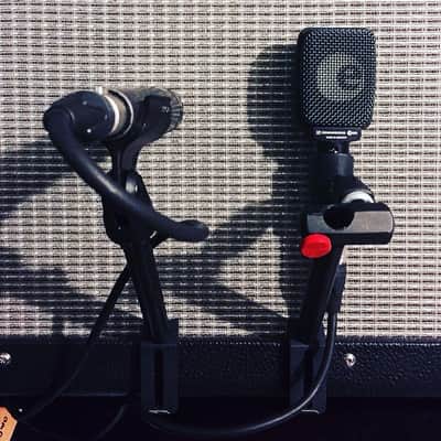 NEW 'CLAMP-ON' XL Blues Deluxe Guitar Amp Mic Mount (sm57,Audix,e609 or Dual) image 3