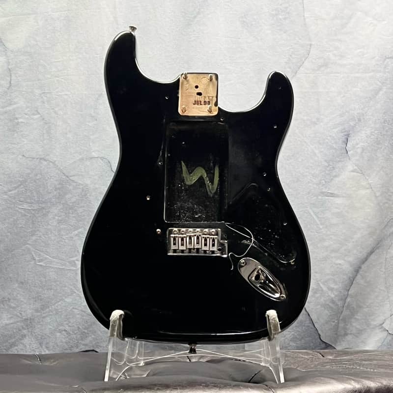 Squier Stratocaster Body with Hardware Black Finish - Full Thickness! image 1