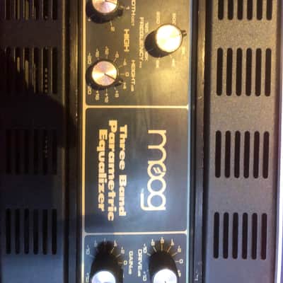 Moog MKPE Three Band Parametric Equalizer 1970s - Black image 3