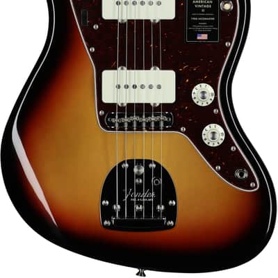 Fender American Vintage II 1966 Jazzmaster Electric Guitar (with Case), 3-Color Sunburst image 6