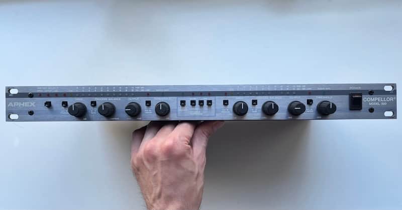 Aphex Compellor 320 compressor - mastering legend in great shape image 1