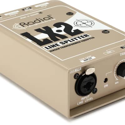 Radial LX2 2-channel Balanced Line Splitter with Isolation image 1