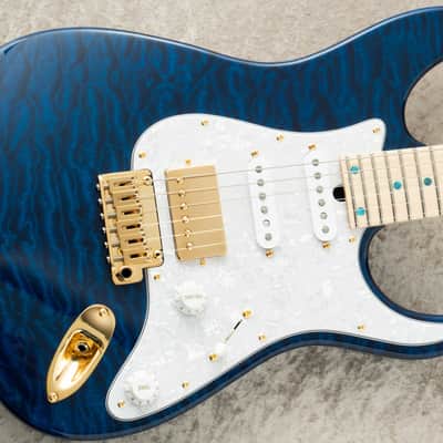 T's Guitars DST-Classic 24 w/Master Grade Quilt Maple -Trans Blue- #032980 2024 [Made in Japan] image 3
