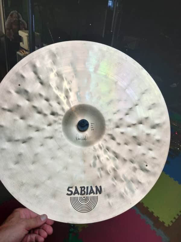 Sabian 22" HHX Legacy Heavy Ride Cymbal with Cymbag image 1