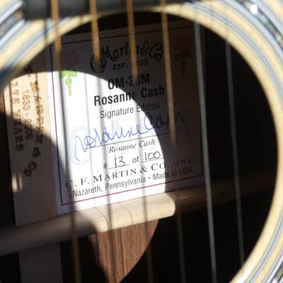 Martin OM-28 Roseanne Cash Signature 2008 - Like new! image 5