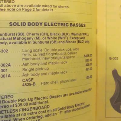 Vintage Guild Guitar Price Lists Lot of 9 1969-1980 image 20