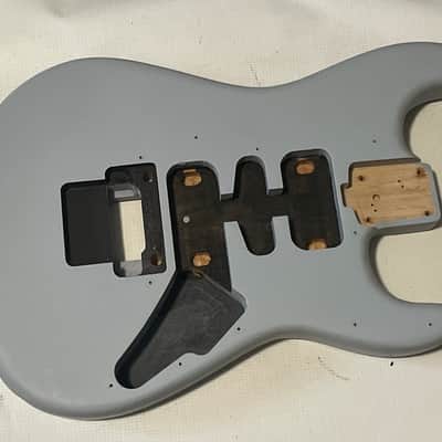 2022 Charvel Mexico San Dimas Pro Mod So Cal Satin Primer Gray Guitar Body Floyd Ready