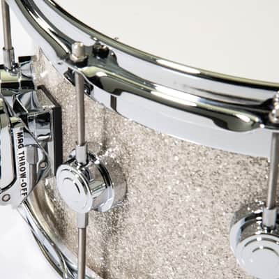 DW Collector's Series 7x14 Top Edge Snare  - Broken Glass image 5