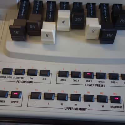 Oberheim OB3 Squared 61-Key Drawbar Organ 1995 - White image 5